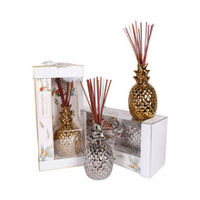 Load image into Gallery viewer, Pineapple Ceramic Fire-Free Fragrance Bottle