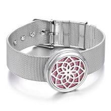 Load image into Gallery viewer, Stainless Steel Aromatherapy Bracelet Perfume Diffuser