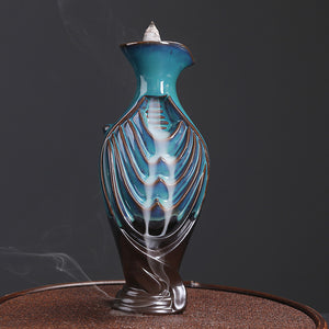 Ceramic Backflow Incense Burner