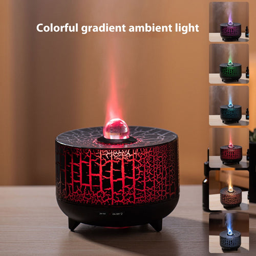 Colorful Flame Aroma Humidifier