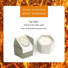 Load image into Gallery viewer, Handmade Cement Aromatherapy Candle