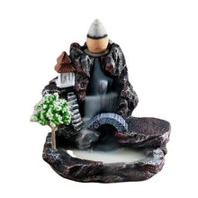 Load image into Gallery viewer, Backflow Sandalwood Ceramic Incense Burner