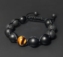 Load image into Gallery viewer, Volcanic Tiger Eye Stone Bracelet