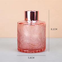 Load image into Gallery viewer, 100ml Glass Fragrance Bottle Carved