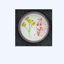 Load image into Gallery viewer, Dried Flower Ceramic Cup Candles