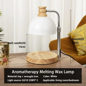 Simple Log Aromatherapy Wax Melting Lamp