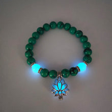 Load image into Gallery viewer, Energy Luminous Lotus Natural Stone Bracelet