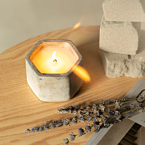 Handmade Cement Aromatherapy Candle