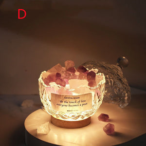 Crystal Aromatherapy Night Light