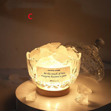 Load image into Gallery viewer, Crystal Aromatherapy Night Light