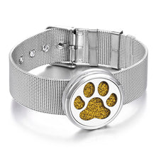 Load image into Gallery viewer, Stainless Steel Aromatherapy Bracelet Perfume Diffuser