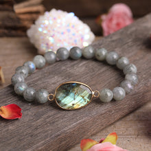 Load image into Gallery viewer, Natural Amethyst Stone Bracelet