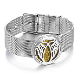 Stainless Steel Aromatherapy Bracelet Perfume Diffuser