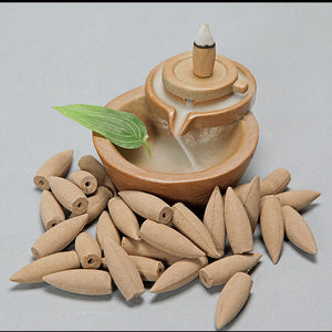 Indoor Aromatherapy Backflow Tower Incense Bullet