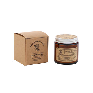 Brown Cup Smokeless Aromatherapy Candle