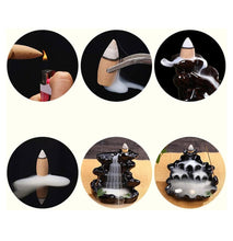 Load image into Gallery viewer, Indoor Aromatherapy Backflow Tower Incense Bullet