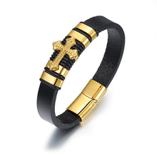 Load image into Gallery viewer, Scorpion Bracelet Leather Woven Bracelet Men