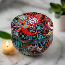 Load image into Gallery viewer, Dry Flower Tin Scented Candles