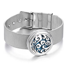 Load image into Gallery viewer, Stainless Steel Aromatherapy Bracelet Perfume Diffuser