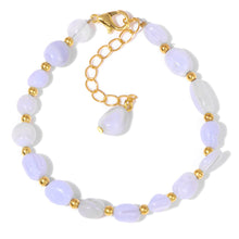 Load image into Gallery viewer, Women&#39;s Irregular Stone Bead Bracelet With Lobster Clasp