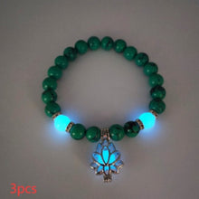 Load image into Gallery viewer, Energy Luminous Lotus Natural Stone Bracelet