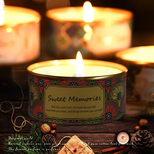 Luxury Tin Aromatherapy Candles