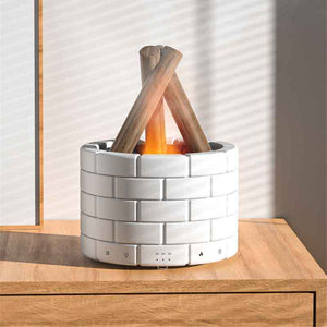 Bedroom Simulation Flame Aroma Diffuser Humidifier