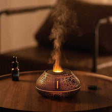 Load image into Gallery viewer, Round Flame Aroma Humidifier