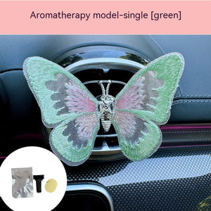 Moving Embroidery Butterfly Air Freshener