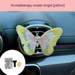 Moving Embroidery Butterfly Air Freshener