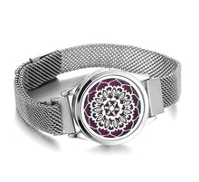 Load image into Gallery viewer, Stainless Steel Aromatherapy Bracelet Perfume Diffuser