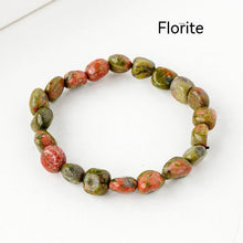 Load image into Gallery viewer, Natural Crystal Rolling Stone Bracelet