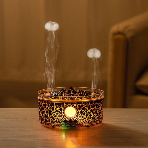 LED Mountain Aroma Humidifier