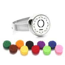 Load image into Gallery viewer, 12mm Stainless Steel Essential Oil Aromatherapy Ring