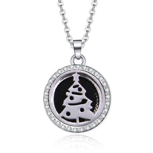 Women's Aromatherapy Round Necklace