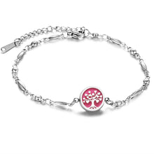 Load image into Gallery viewer, Stainless Steel Essential Oil Diffuser Bracelet