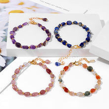 Load image into Gallery viewer, Women&#39;s Irregular Stone Bead Bracelet With Lobster Clasp