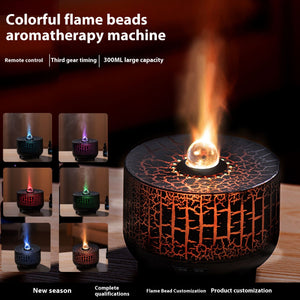 Colorful Flame Aroma Humidifier