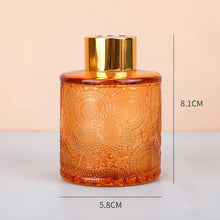 Load image into Gallery viewer, 100ml Glass Fragrance Bottle Carved