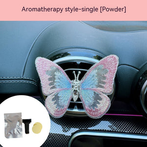 Moving Embroidery Butterfly Air Freshener