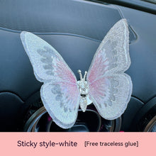 Load image into Gallery viewer, Moving Embroidery Butterfly Air Freshener