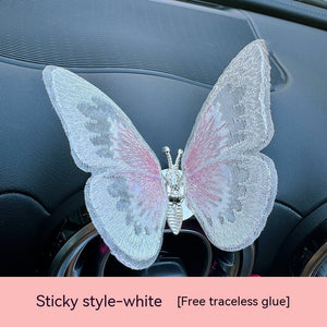 Moving Embroidery Butterfly Air Freshener