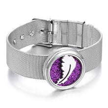 Load image into Gallery viewer, Stainless Steel Aromatherapy Bracelet Perfume Diffuser