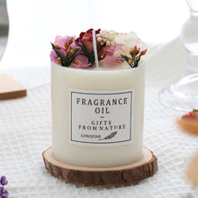 Load image into Gallery viewer, Dried Flowers Decor Romantic Candles