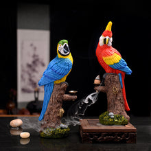 Load image into Gallery viewer, Macaw Backflow Incense Burner Ornaments