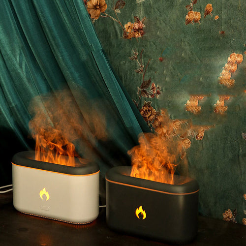 3D Ultrasonic Flame Air Humidifier