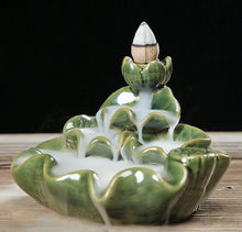 Load image into Gallery viewer, Ceramic Backflow Incense Burner